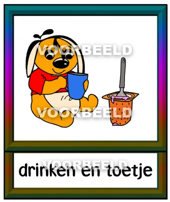 Drinken en toetje