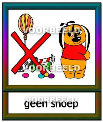 Geen snoep