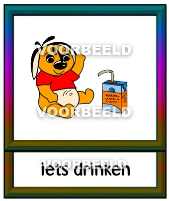 Iets drinken