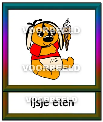IJsje eten
