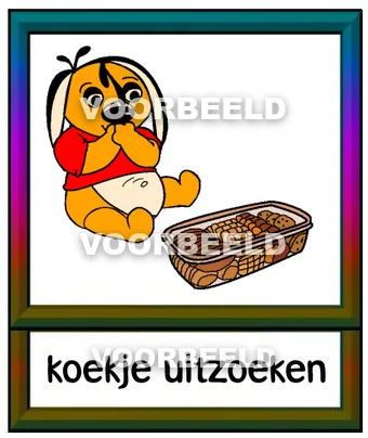 Koekje uitzoeken