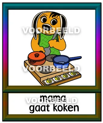 Mama gaat koken
