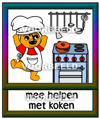 Mee helpen met koken