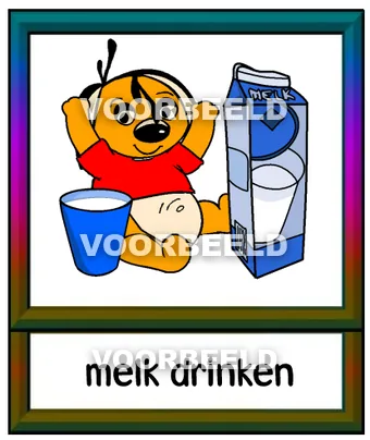 Melk drinken