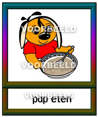 Pap eten
