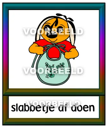 Slabbetje af doen