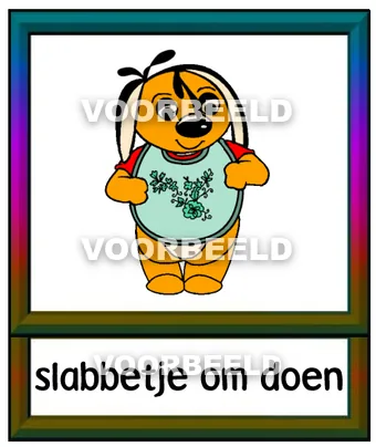 Slabbetje om doen