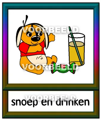 Snoep en drinken