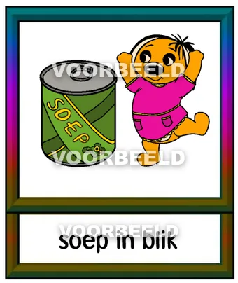 Soep in blik