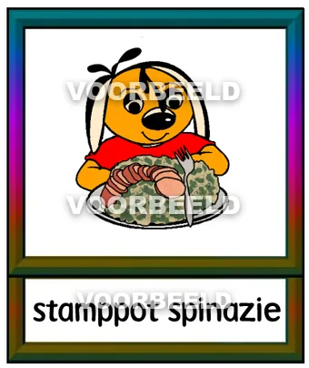 Stamppot spinazie