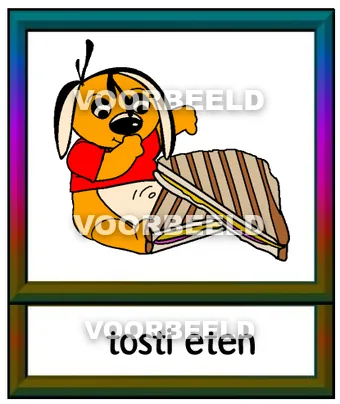 Tosti eten