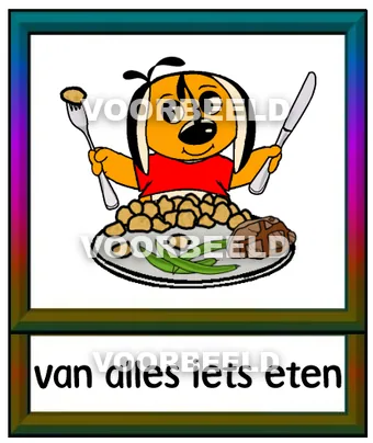 Van alles iets eten