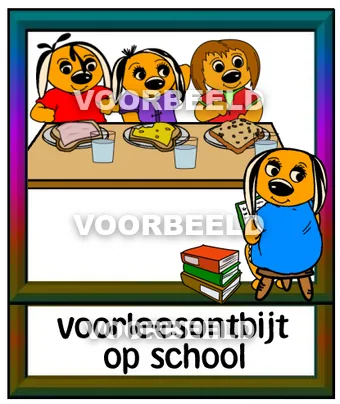 Voorleesontbijt op school