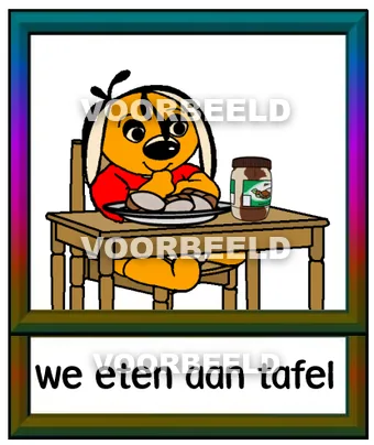 We eten aan tafel2