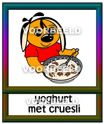 Yoghurt met cruesli