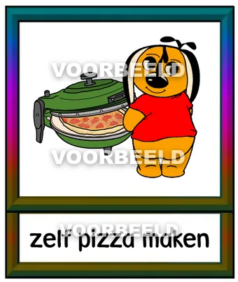Zelf pizza maken