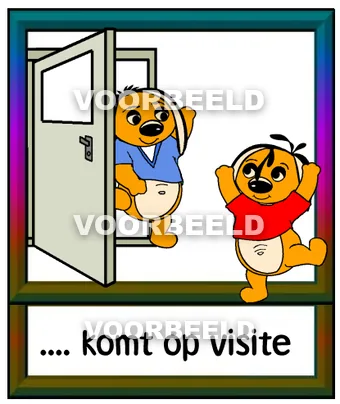 ....Komt op visite