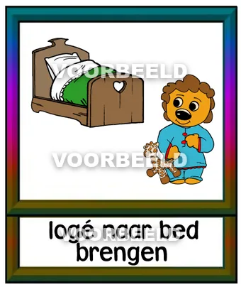 Loge naar bed brengen