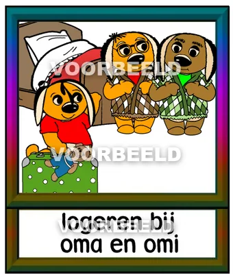 Logeren bij oma en omi