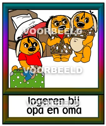 Logeren bij opa en oma