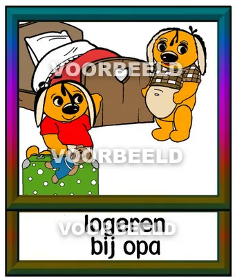 Logeren bij opa