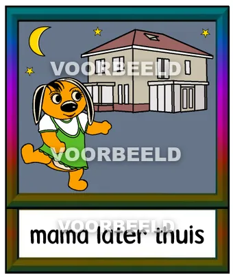 Mama later thuis