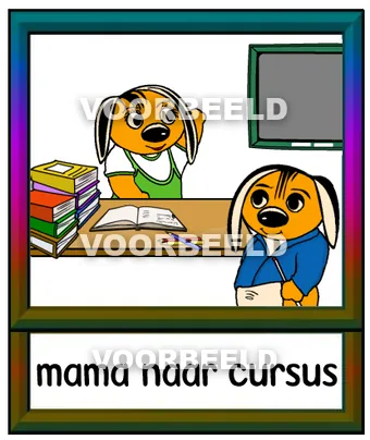 Mama naar cursus