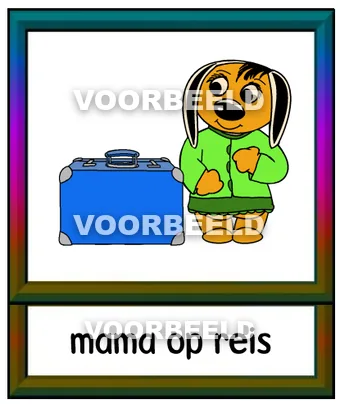 Mama op reis