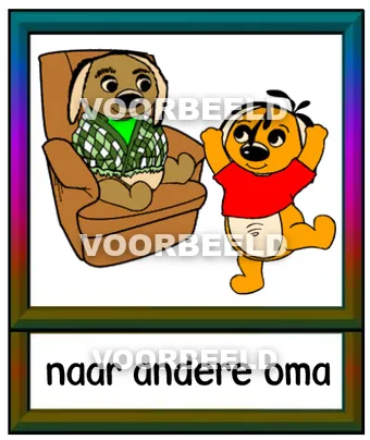 Naar andere oma