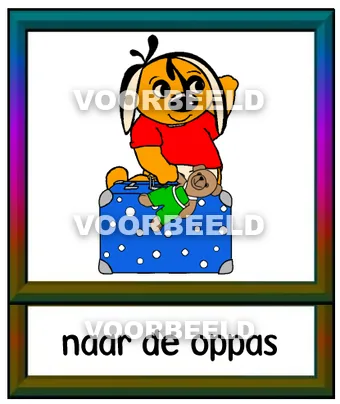 Naar de oppas