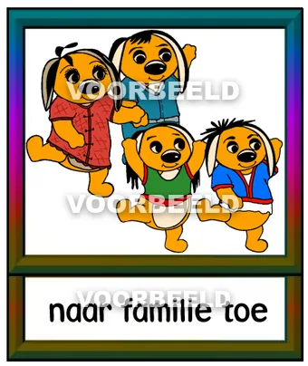 Naar familie toe