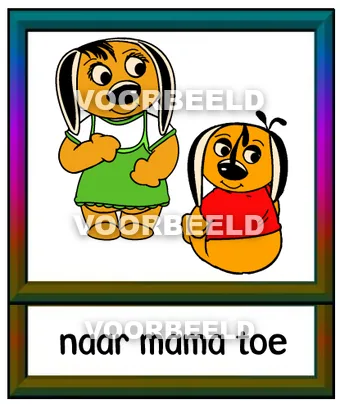 Naar mama toe