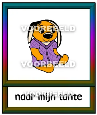 Naar mijn tante