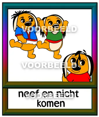 Neef en nicht komen