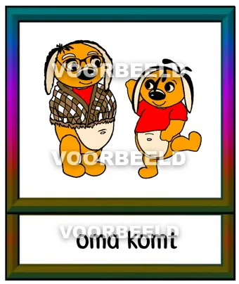 Oma komt
