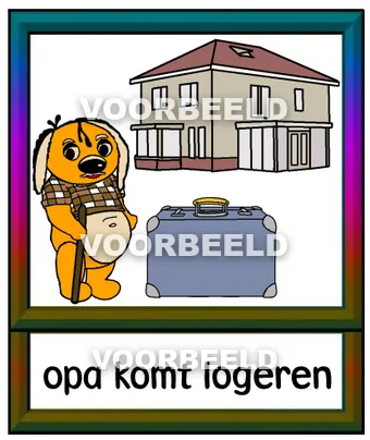 Opa komt logeren