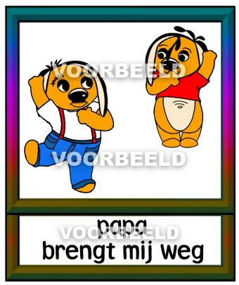 Papa brengt mij weg