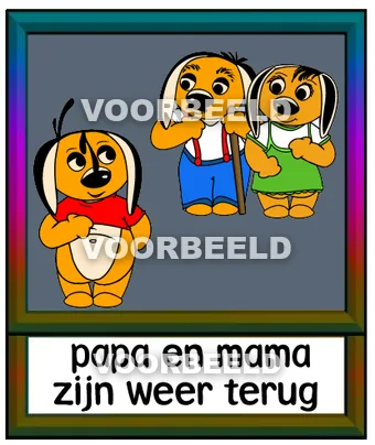 Papa en mama zijn weer terug2