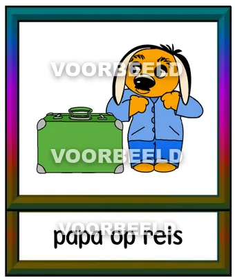 Papa op reis