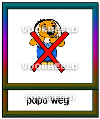 Papa weg