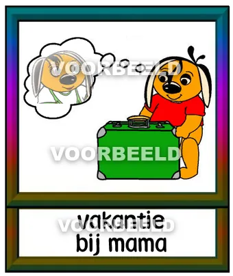 Vakantie bij mama