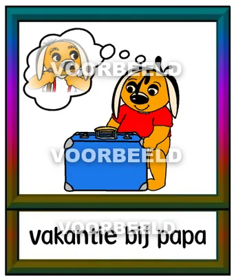 Vakantie bij papa