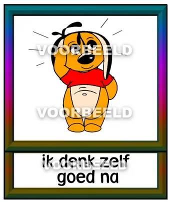Ik denk zelf goed na