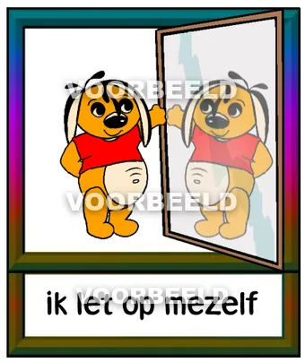 Ik let op mezelf