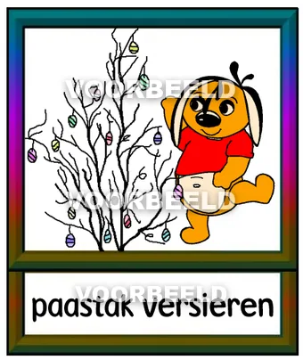 Paastak versieren
