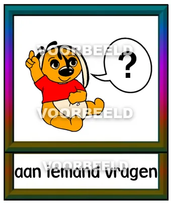 Aan iemand vragen