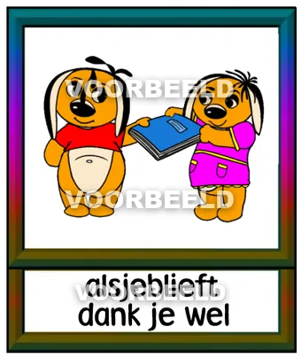 Alsjeblieft dankjewel