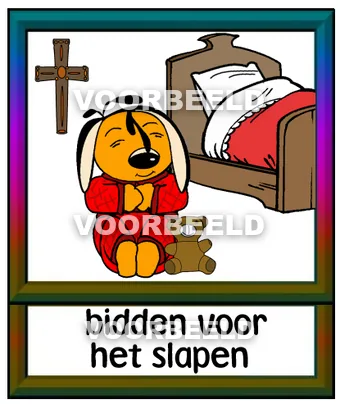 Bidden voor het slapen