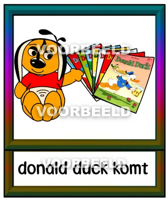 Donald duck komt
