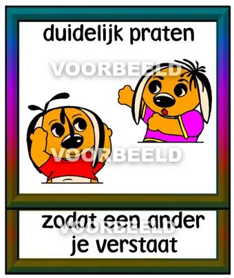 Duidelijk praten zodat een ander je verstaat
